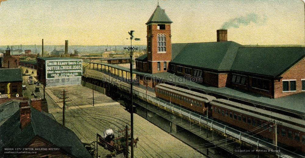 Postcard: New Railroad Station, Bridgeport, Connecticut